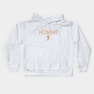 #SocialJustice Human - Hashtag for the Resistance Kids Hoodie